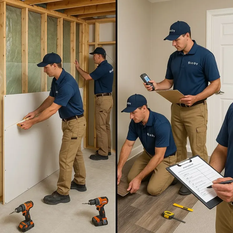 Repairs and Reconstruction process in Glenrock, WY